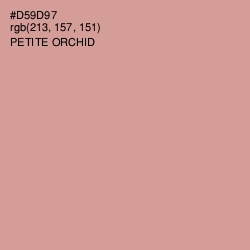 #D59D97 - Petite Orchid Color Image